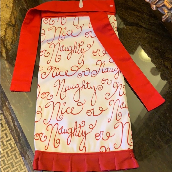 Canvas Christmas Apron - NWT - Picture 2 of 4